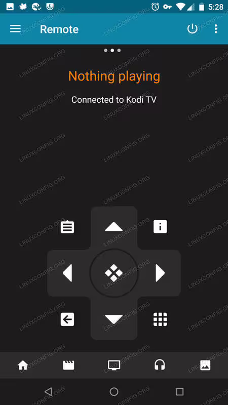 Kodi Remote Connected