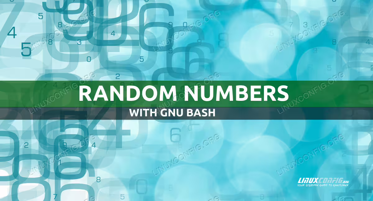 Generating Random Numbers In Bash With Examples