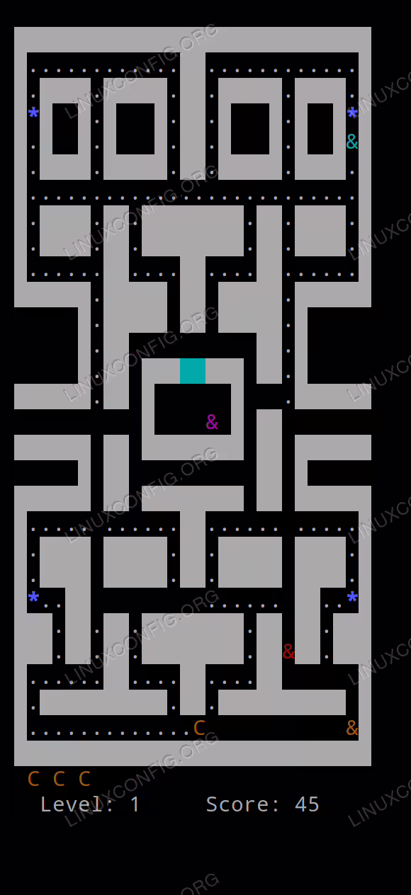 pacman4console gameplay