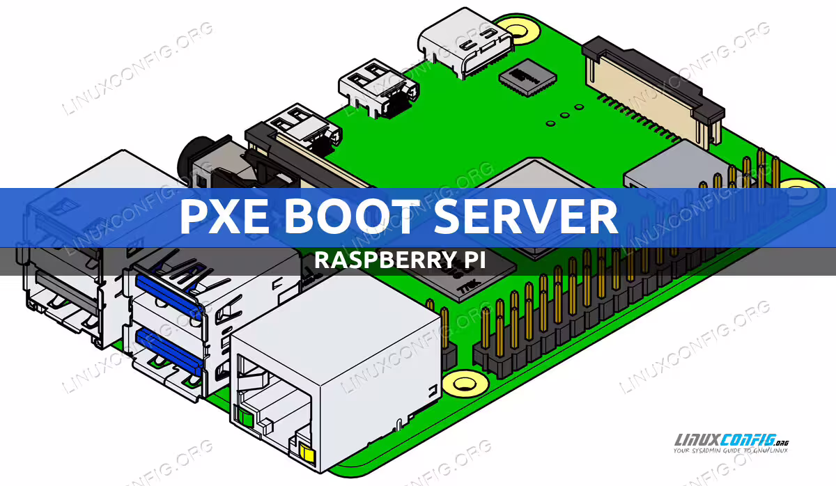 Raspberry Pi as a PXE boot server