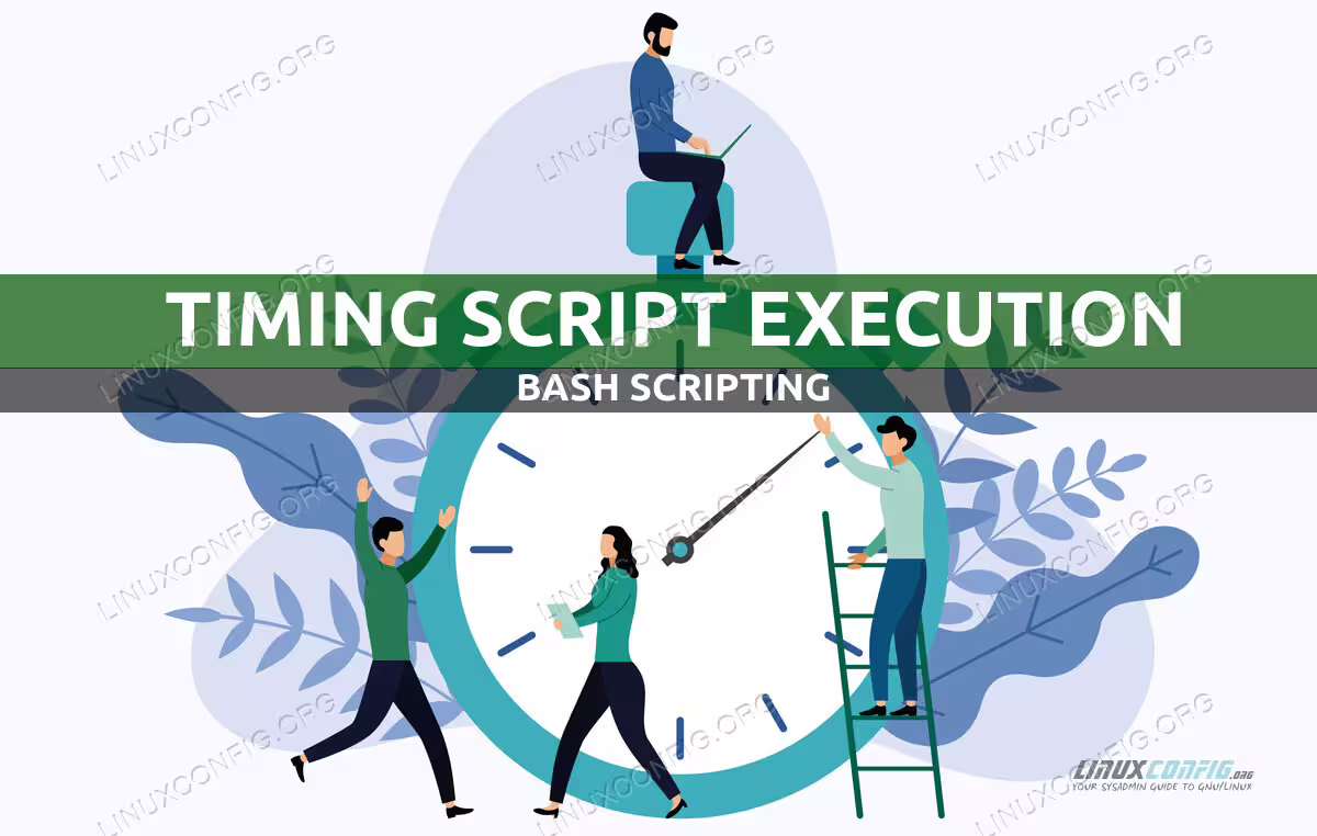 Timing bash script execution