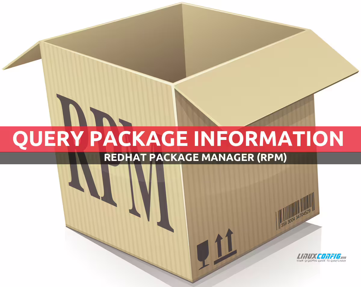 How to query packages information with the rpm package manager main-image