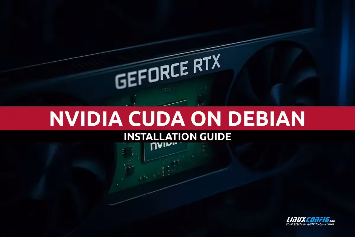 How to install NVIDIA CUDA on Debian Linux