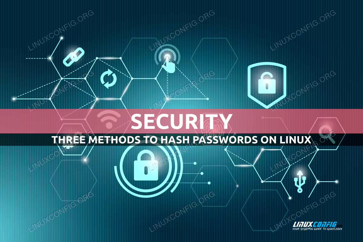 How to hash passwords on Linux
