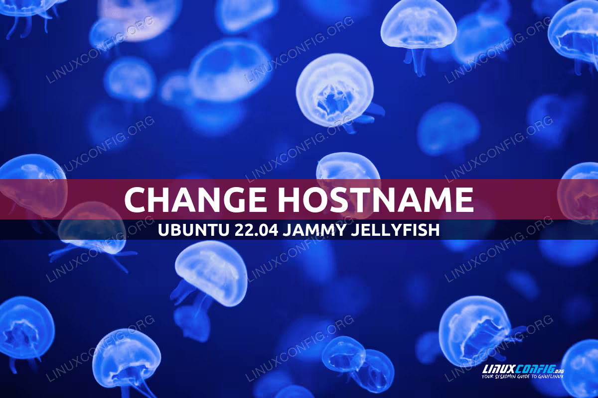 Ubuntu 22.04 change hostname