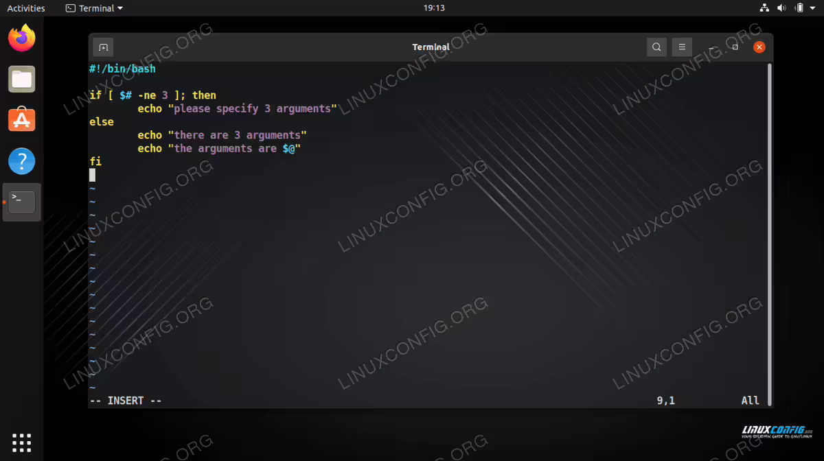 How to check the number of arguments passed to a Bash script