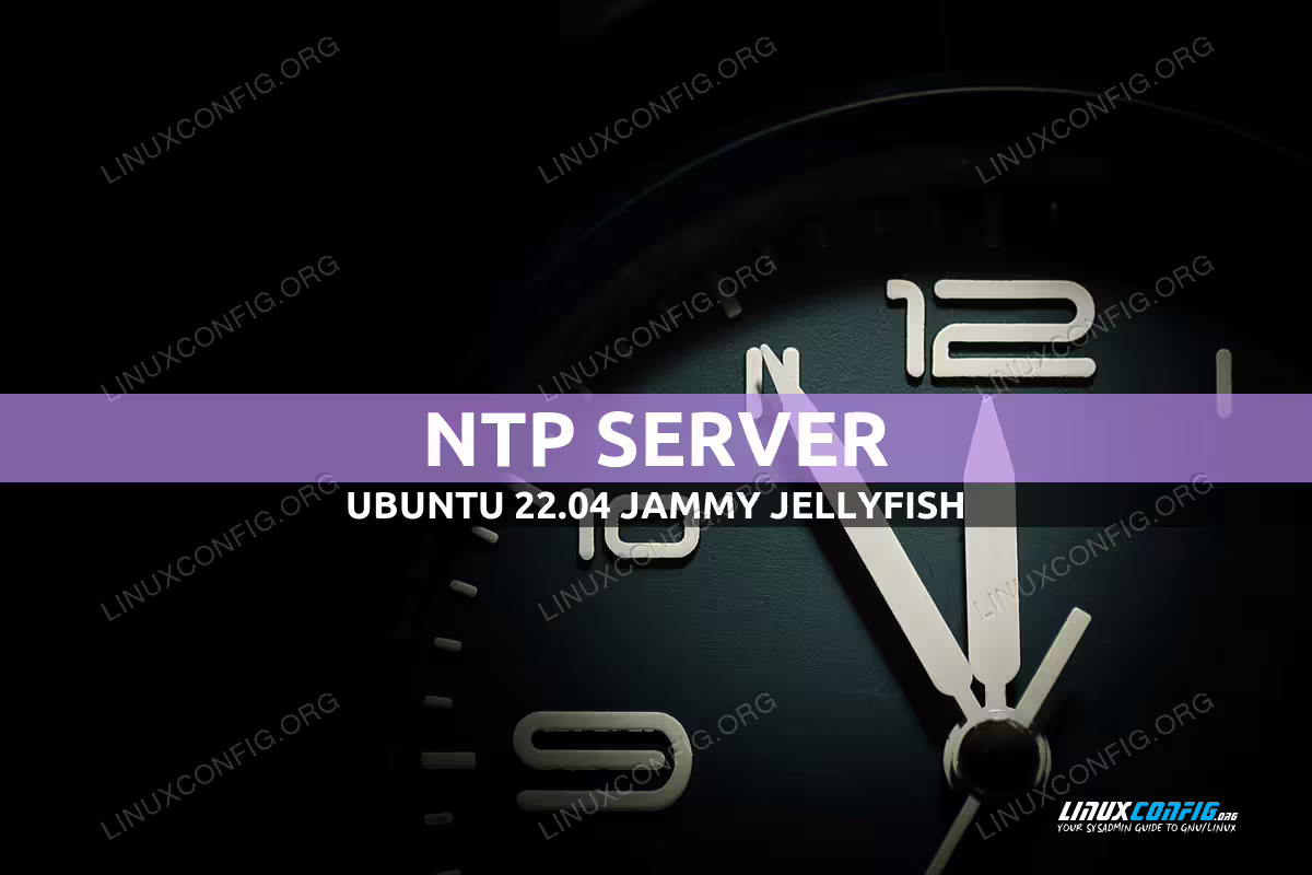 Ubuntu 22.04 NTP server
