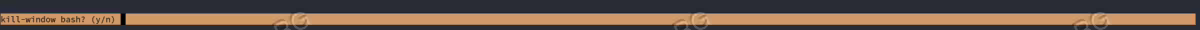 Killing a Tmux window