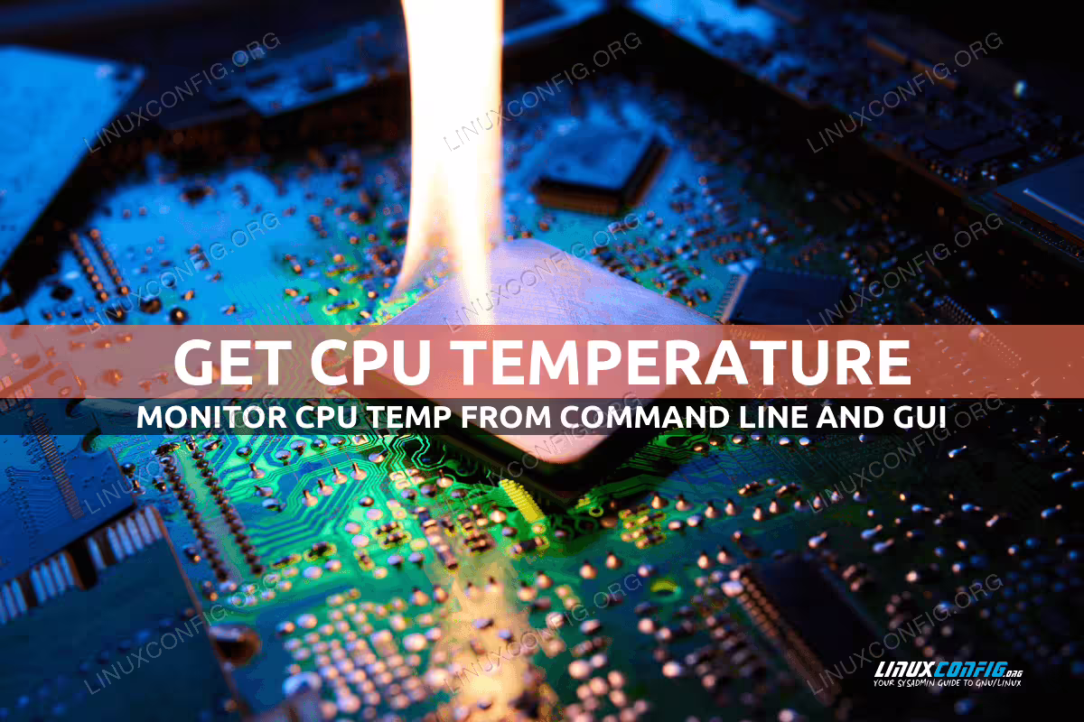 Get CPU temperature on Linux