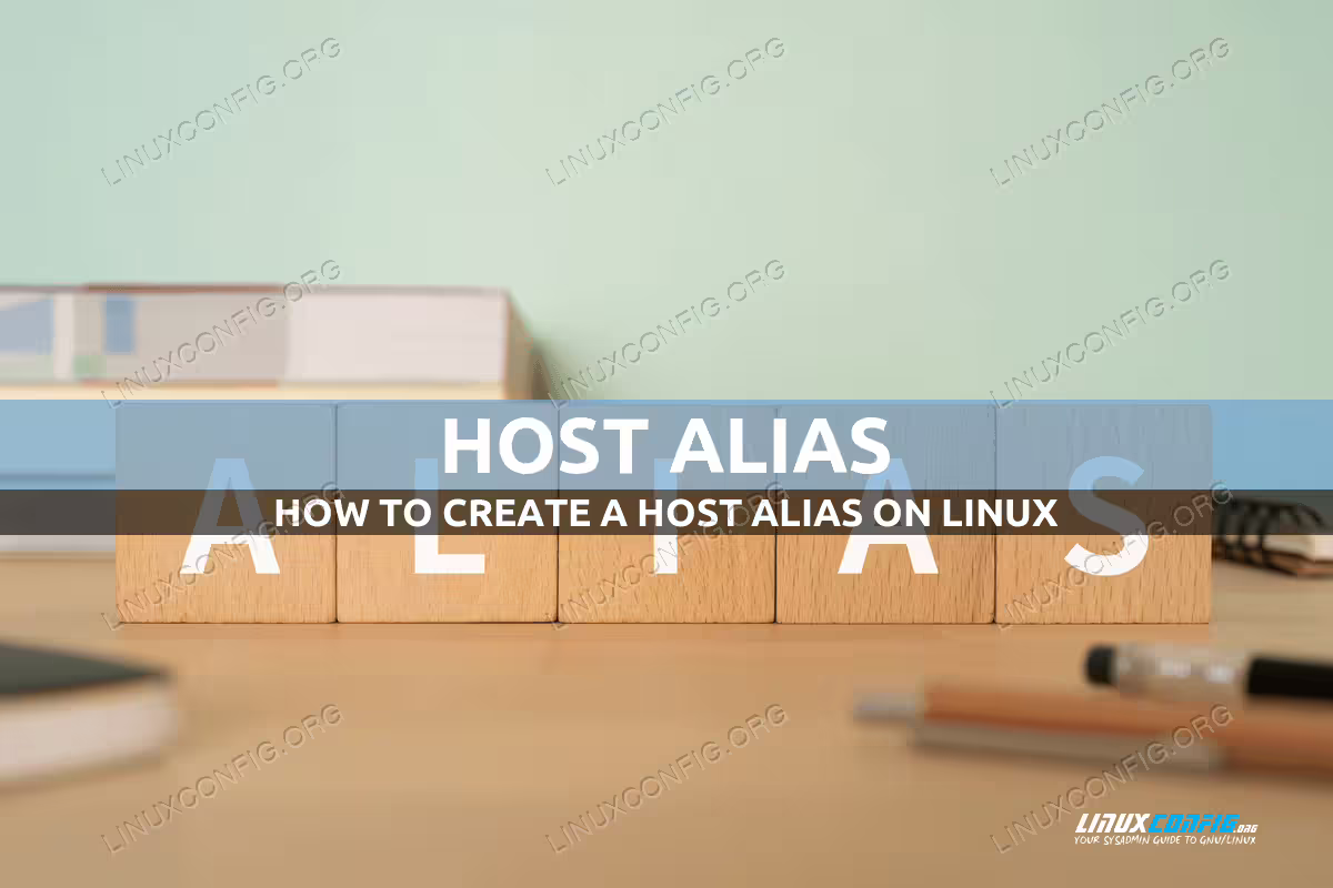 How to create host alias on Linux