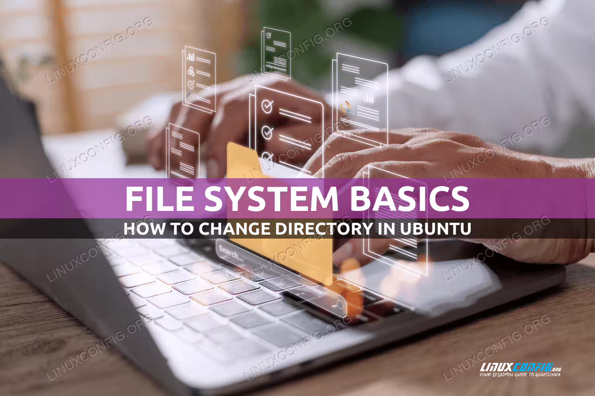 How to change directory in terminal on Ubuntu
