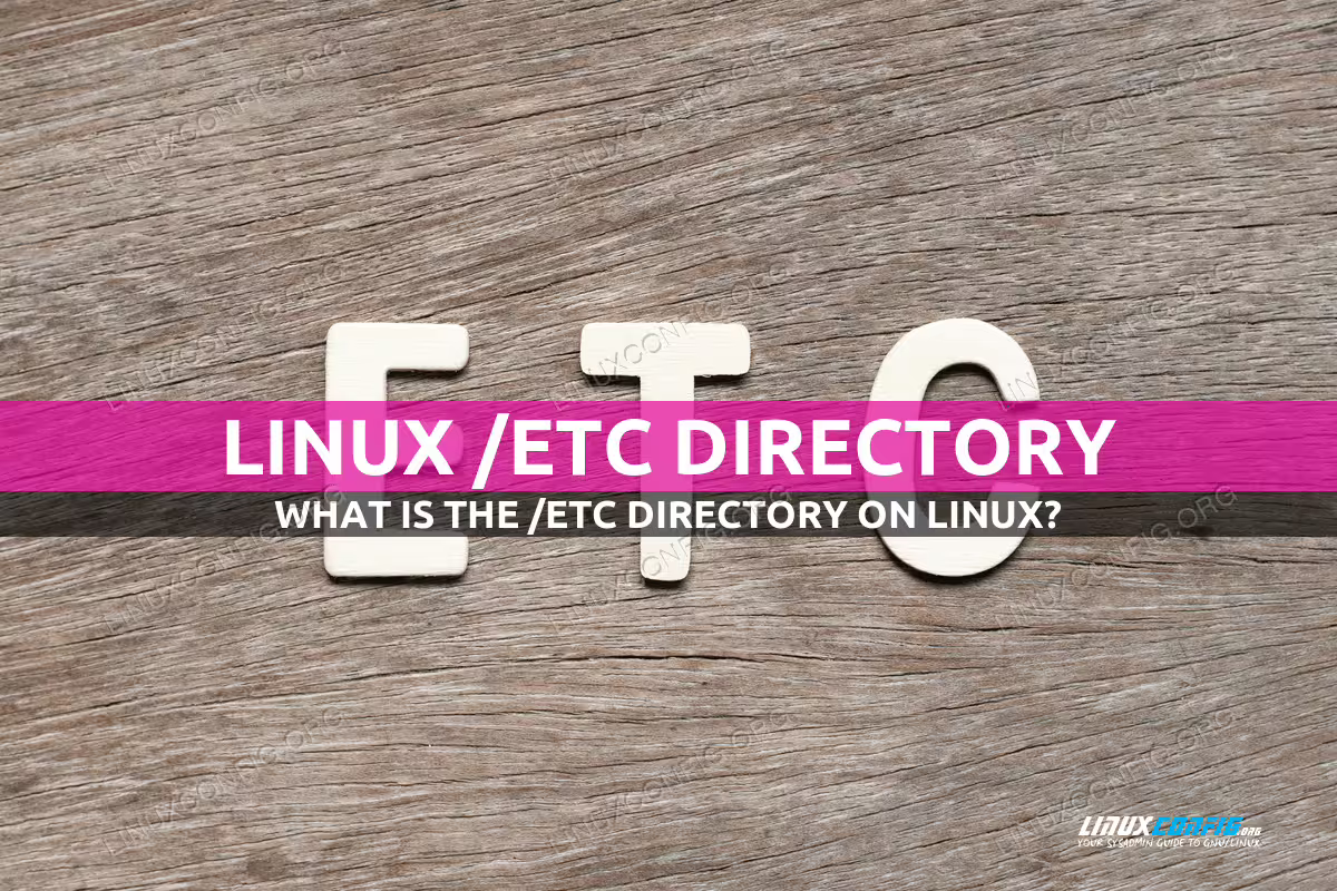 What is /etc directory in Linux