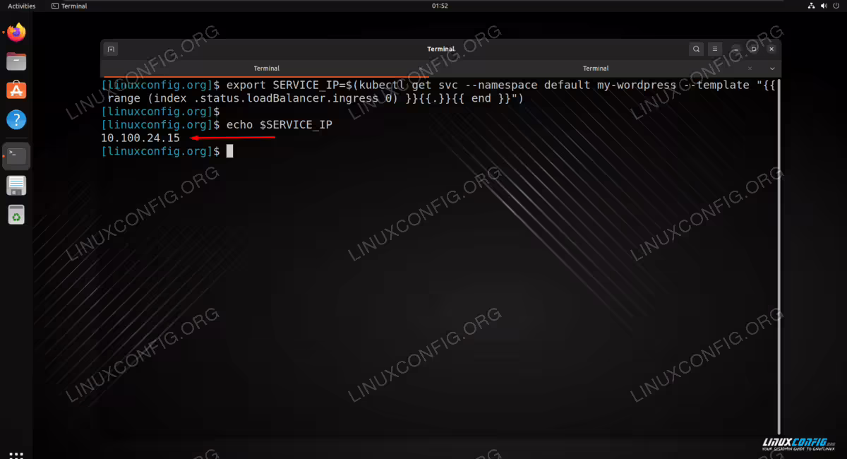 Obtaining WordPress IP address