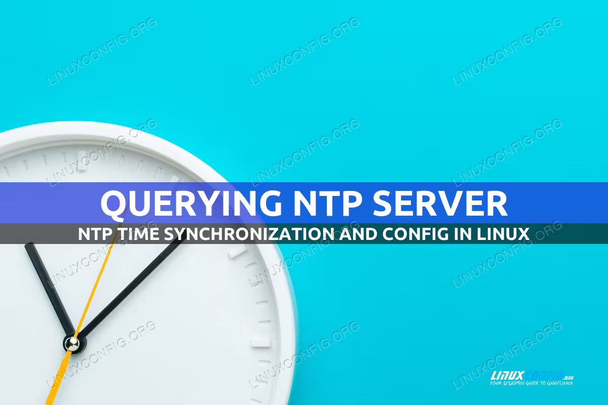 How to query NTP server