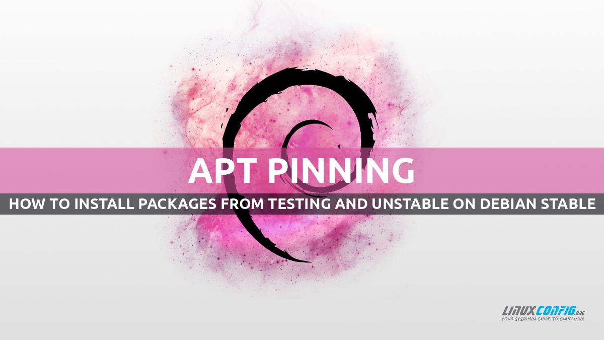 Debian pinning how-to