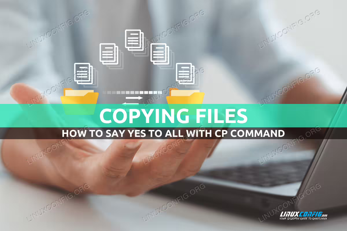 How to say YES to ALL with cp command