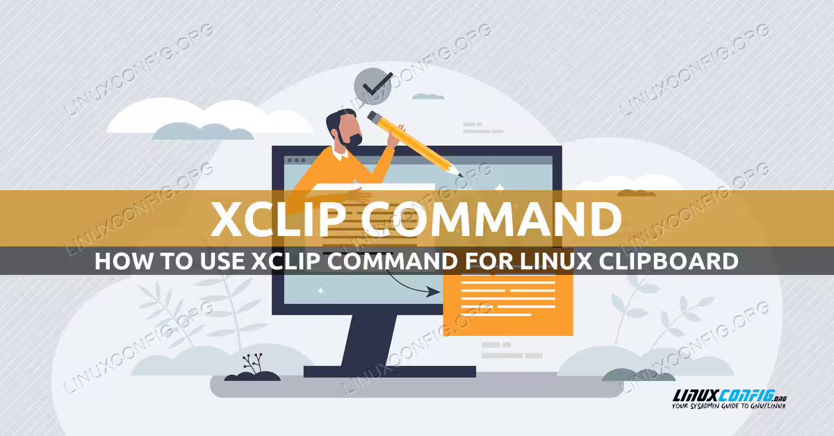 How to use xclip on Linux