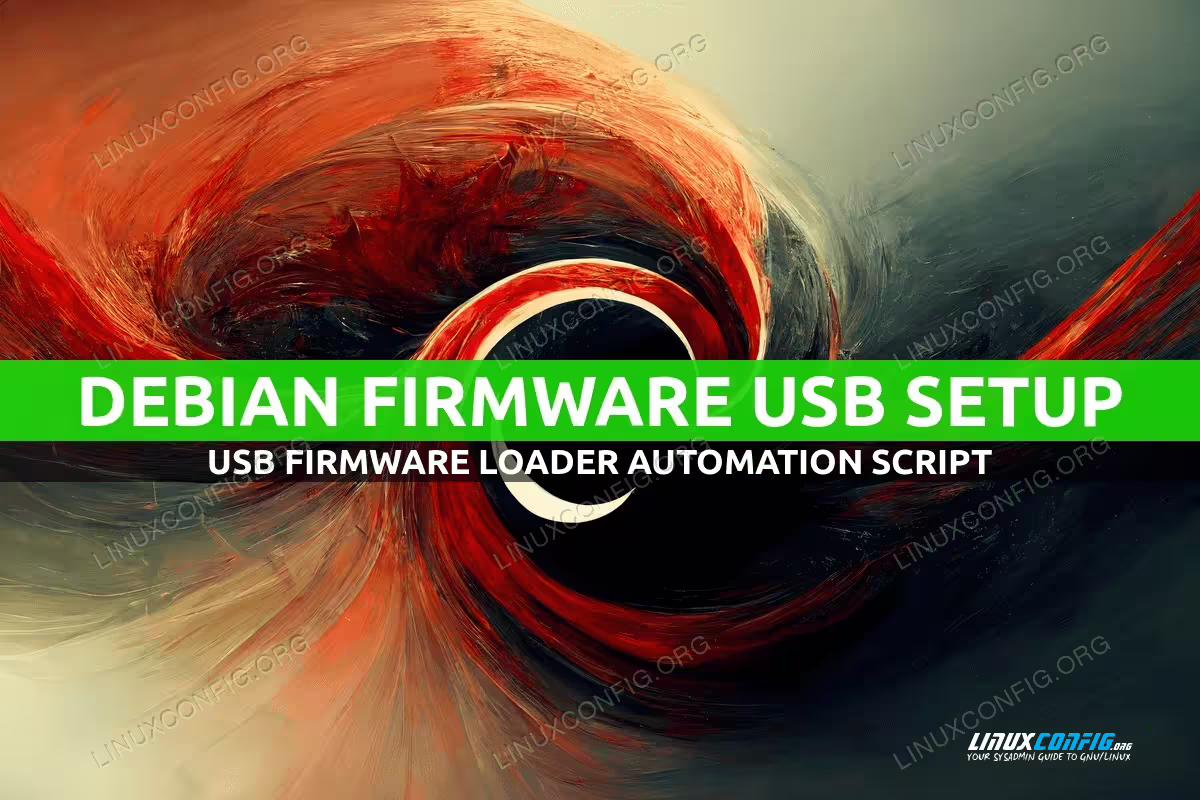 Debian USB Firmware Loader Script