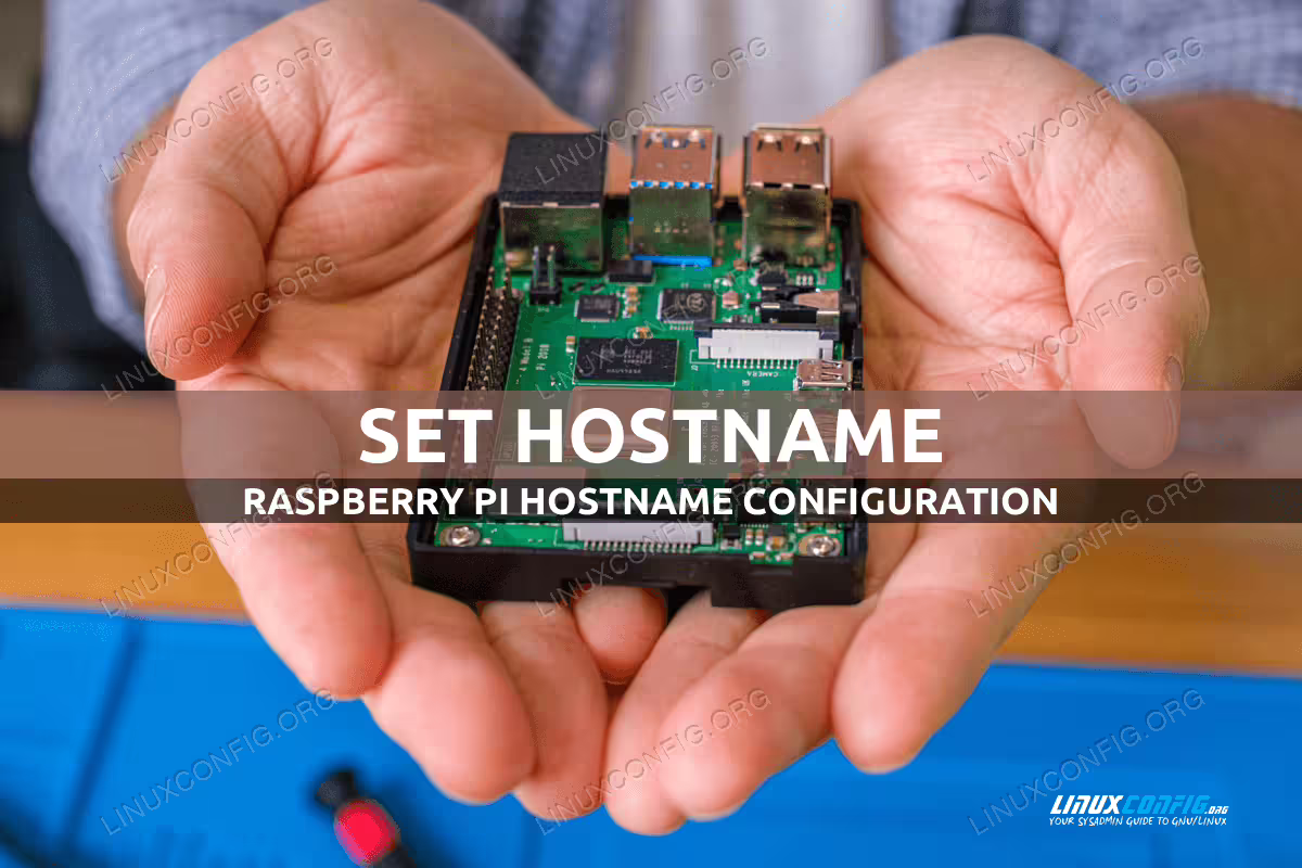 How to set hostname on Raspberry Pi