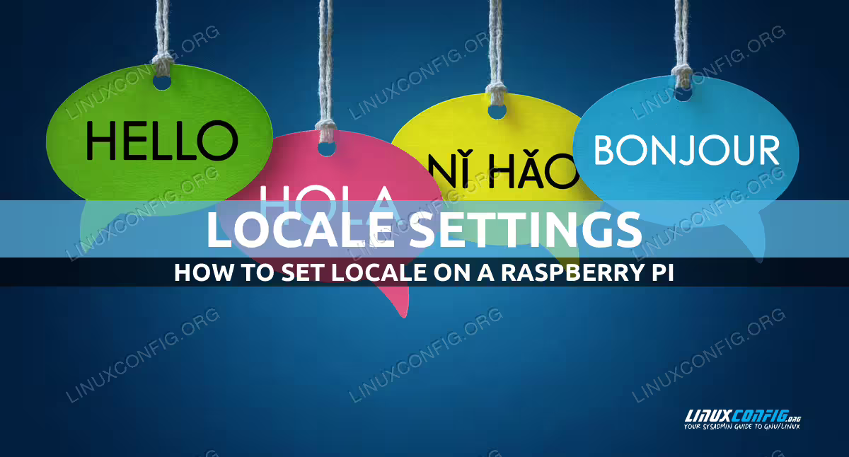 How to set locale on Raspberry Pi