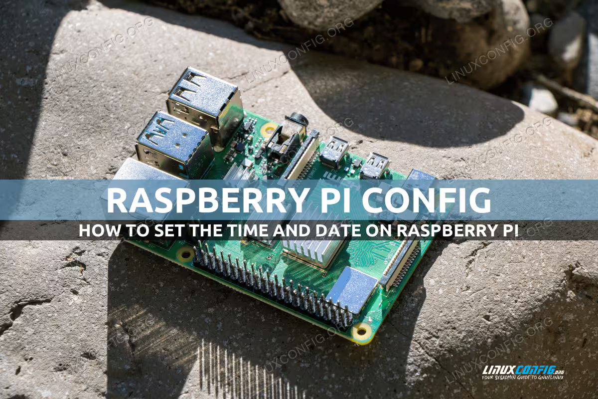 How to set time on Raspberry Pi