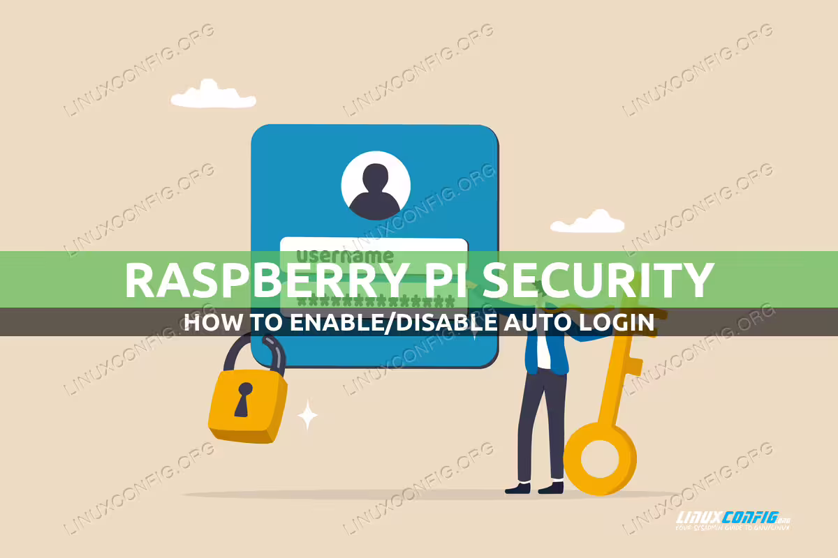 How to set user autologin on Raspberry Pi