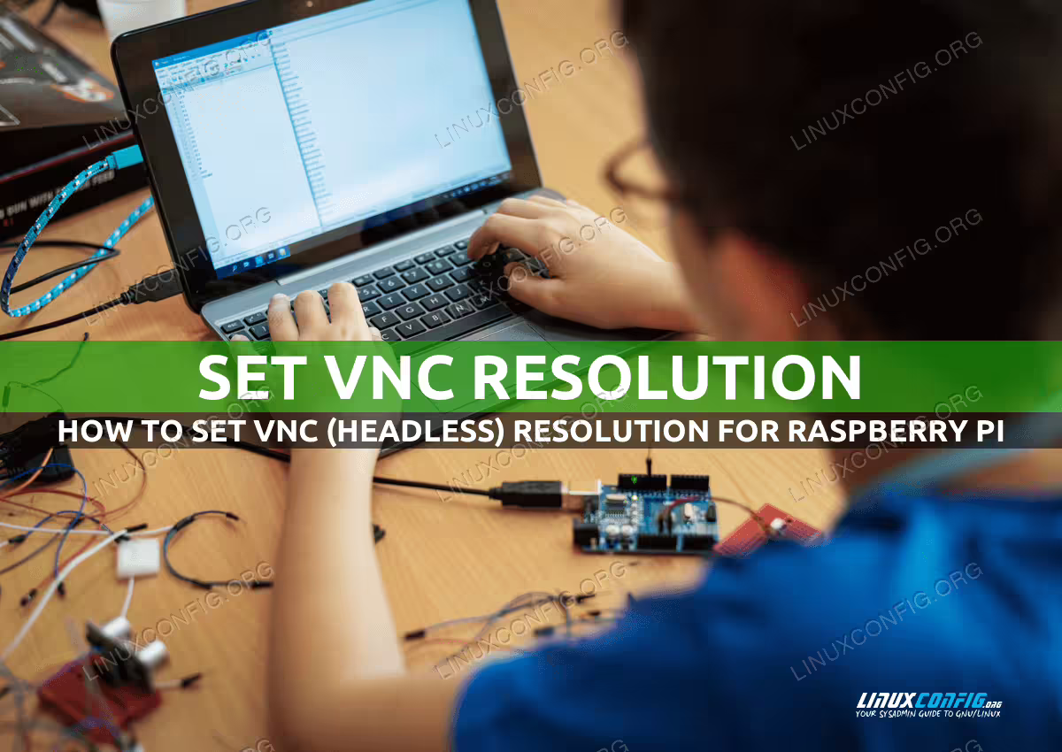 How to set VNC resolution on Raspberry Pi