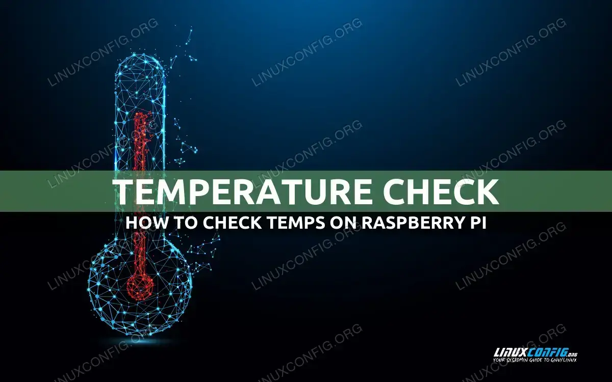 How to check temperature on Raspberry Pi