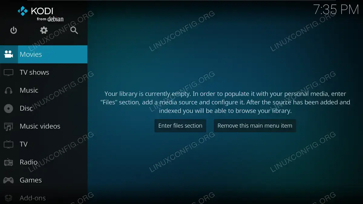 Using Kodi on Raspberry Pi