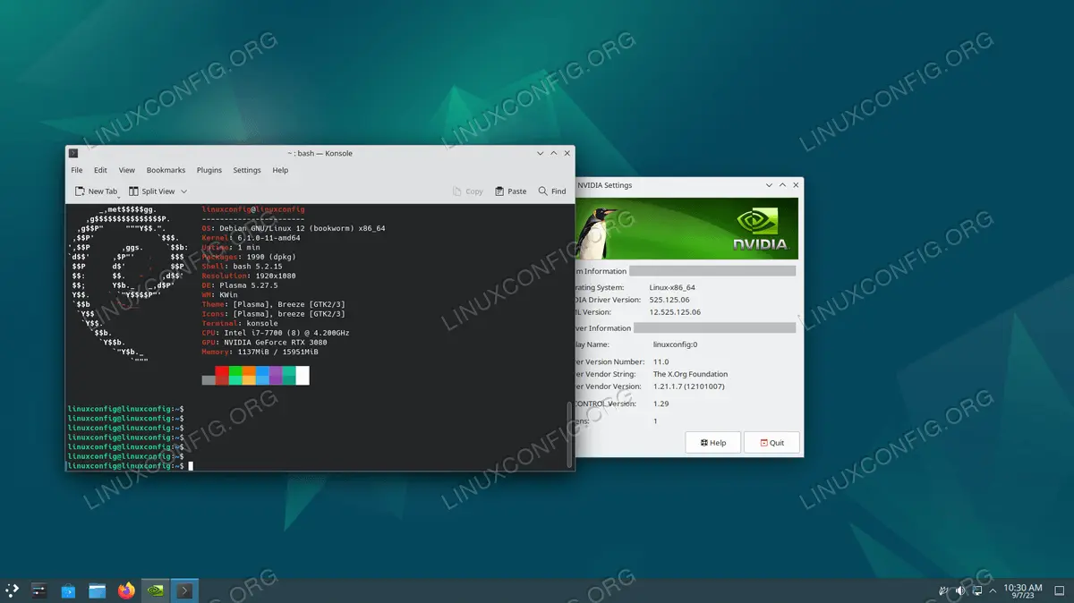 Nvidia driver on Debian 12 Bookworm