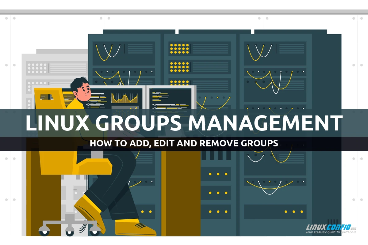 how to manage groups on Linux