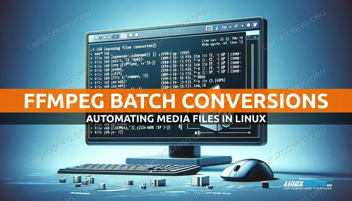 FFMPEG Script to Convert Multiple Files in Linux
