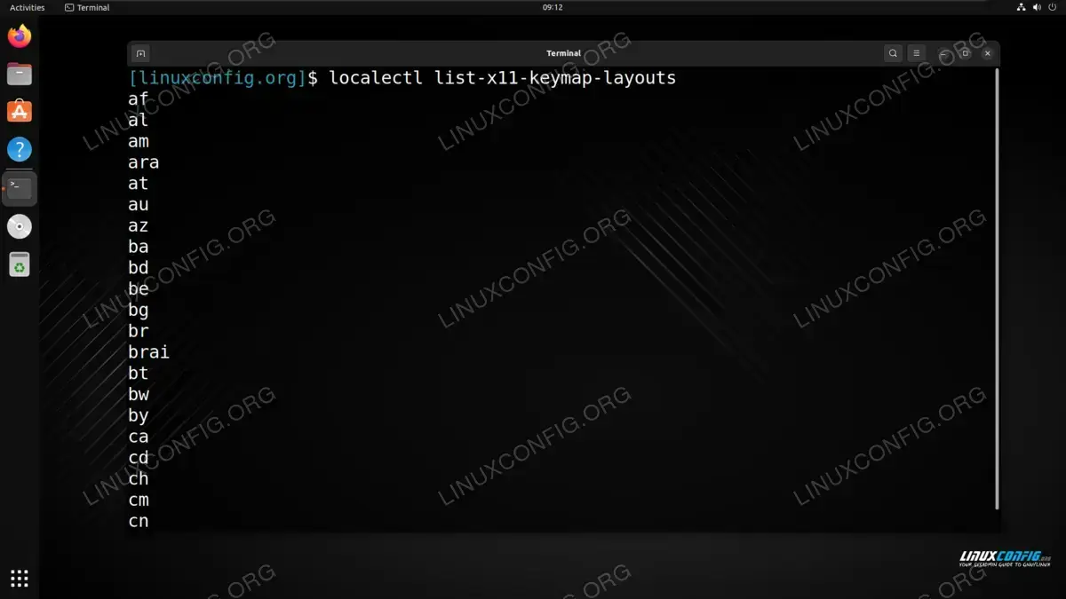 Listing all keyboard layouts available in different languages