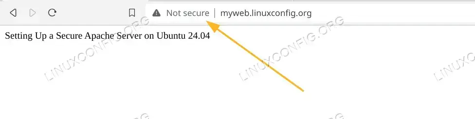 Currenlty the website run only on HTTP