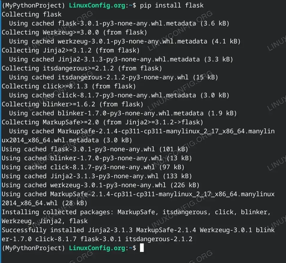 Installing Packages and Testing the Environment