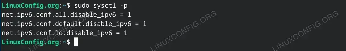 Applying the Configuration Changes