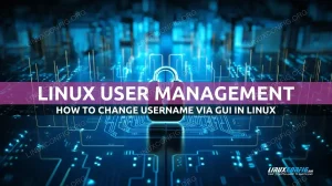 How to change username on Linux