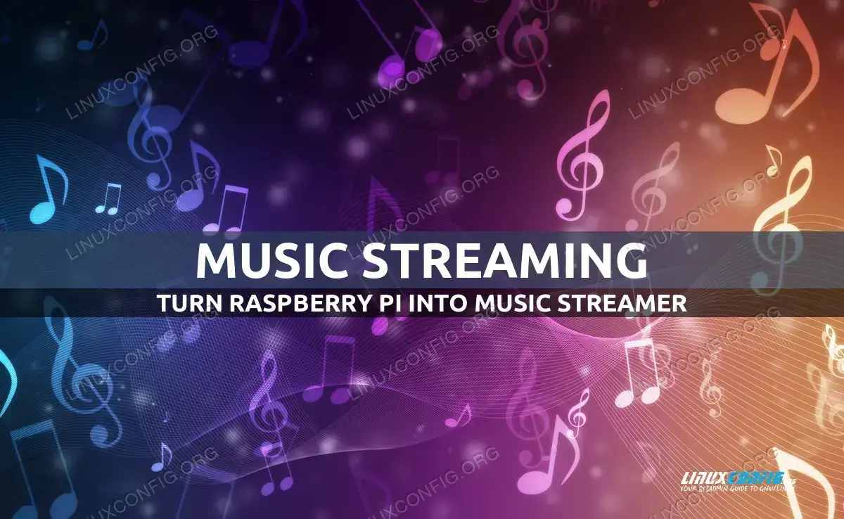 Raspberry Pi as Music Streamer