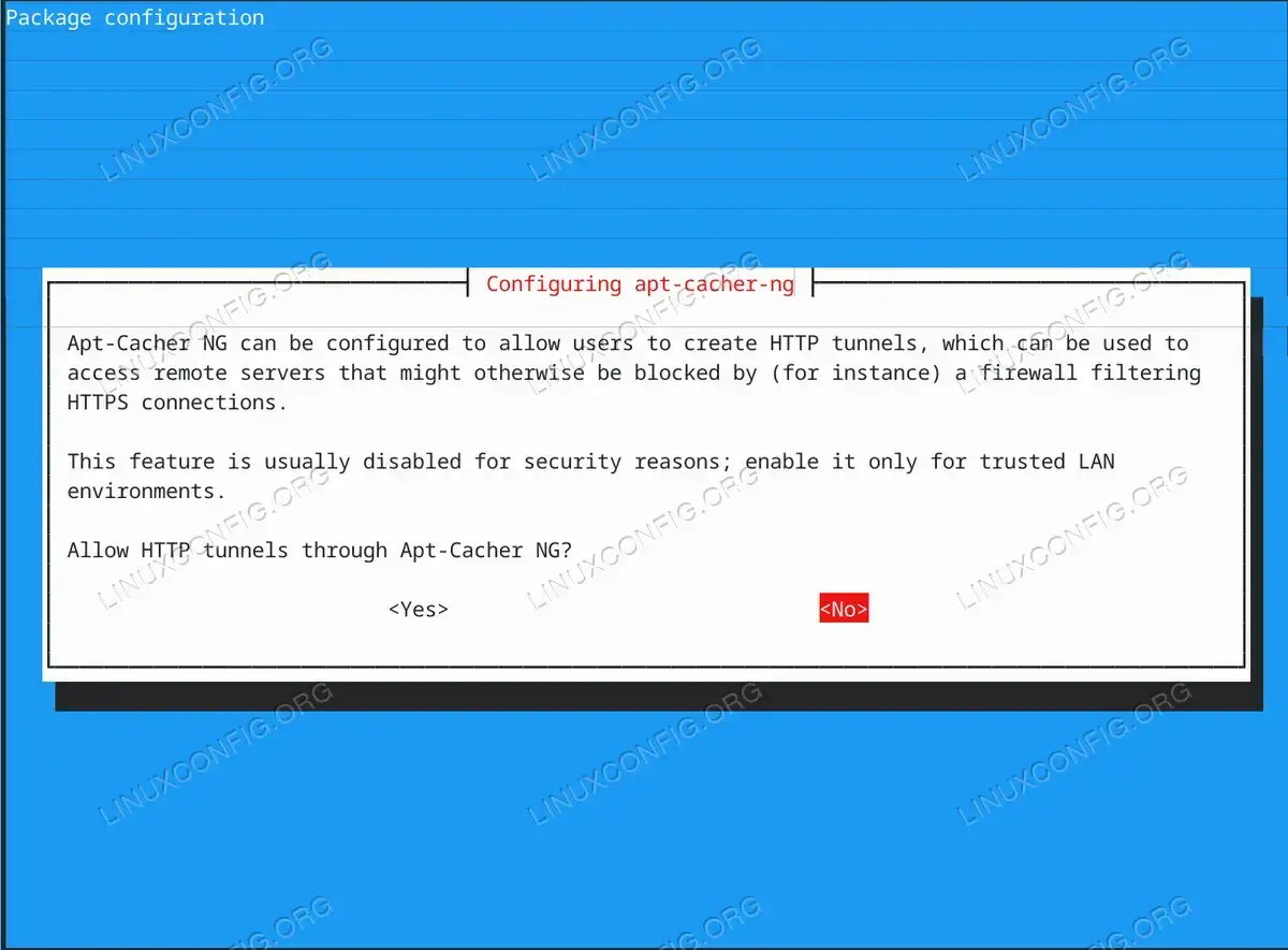 It is safer to disable HTTP tunnels and only enable if the situation requires it. 