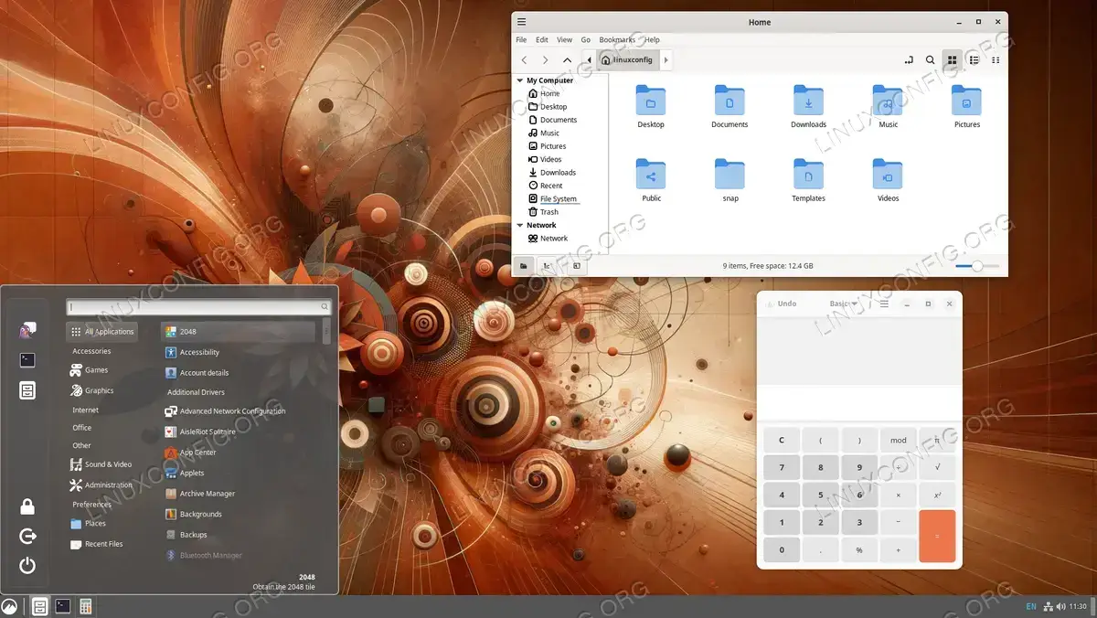 Installed Cinnamon Desktop on Ubuntu