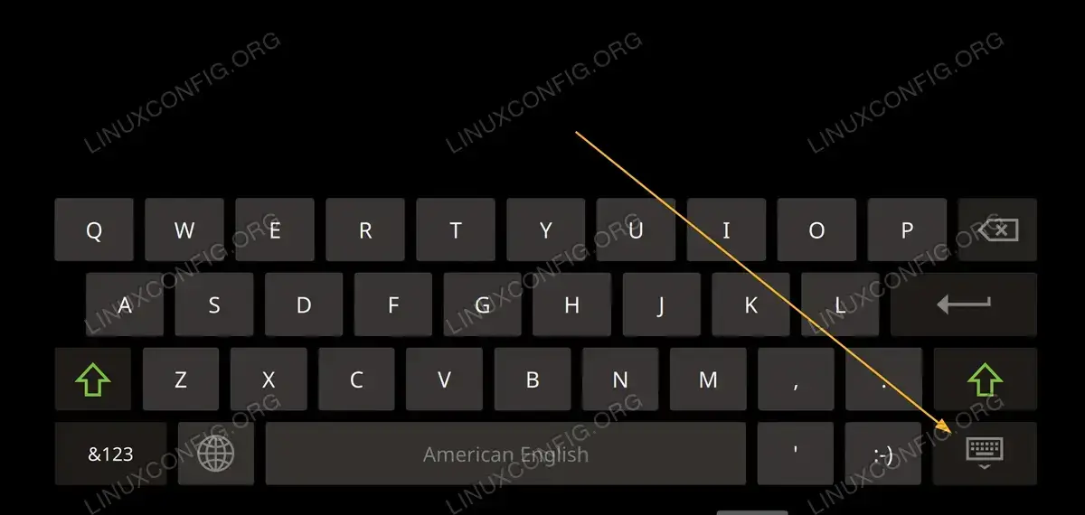 Disable Virtual Keyboard