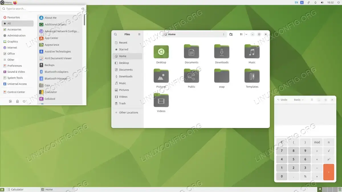 MATE Desktop installed