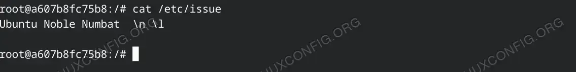 Confirm Ubuntu Version