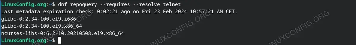 Check Package Dependencies