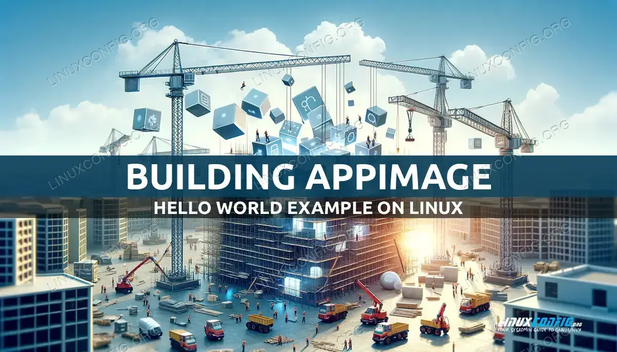 Building a "Hello World" AppImage on Linux