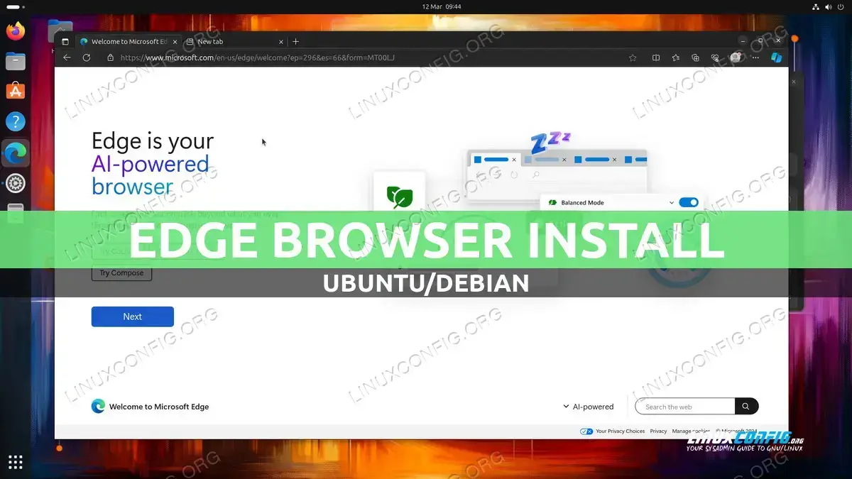How to Install Microsoft Edge on Ubuntu/Debian Linux