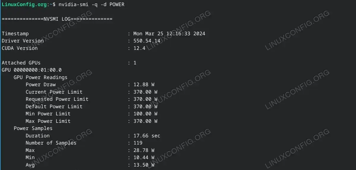 Check Your Current Power Limits of your NVIDIA card