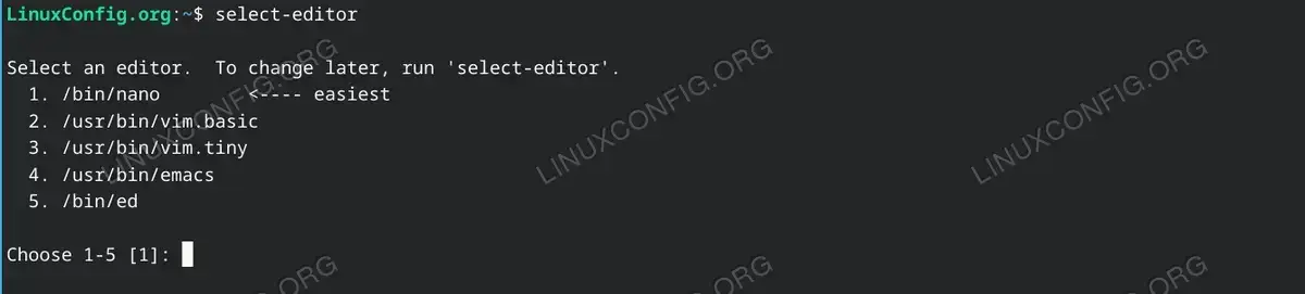 Using select-editor command to set a Specific Applications text editor preference