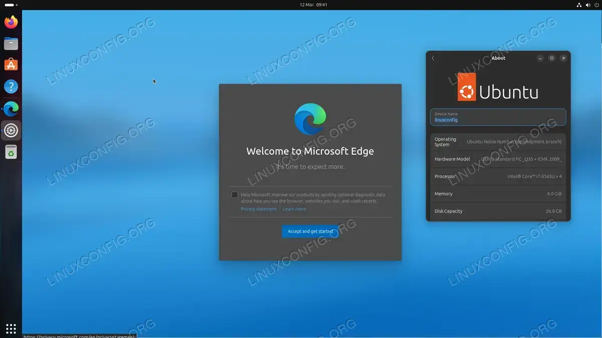 Start Your Edge Browser