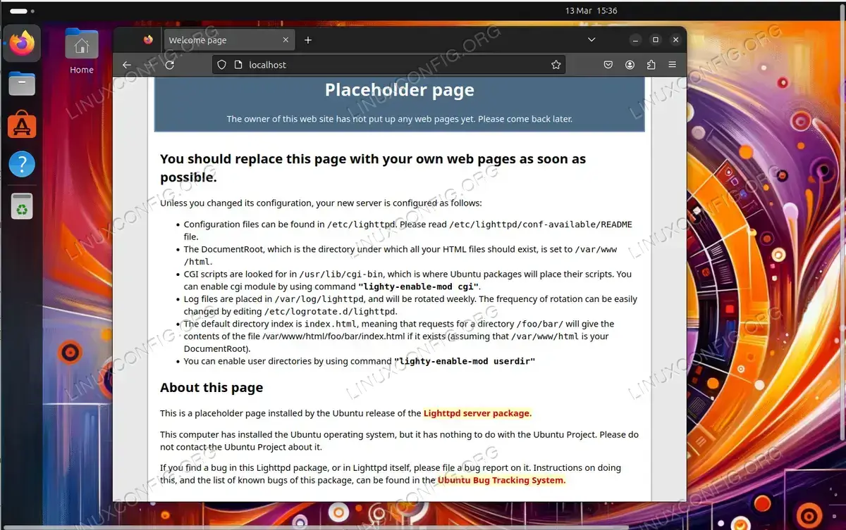 Test Your Webserver